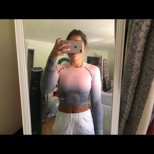 Gymshark longsleeve crop top